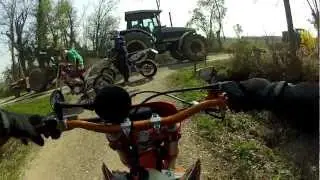 KTM 125 EXC Motard Akrapovic On Board Go Pro (Country drive)