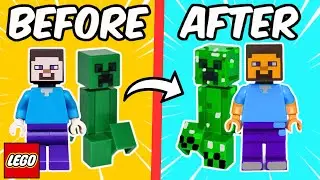 Could LEGO Minecraft Minifigures be BETTER?