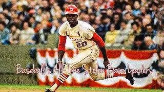 Baseball&rsquo;s MLB All-Time Top Ten List (10) Stolen Base Leaders