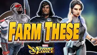 Top 10 F2P Characters - Best Usages & Best Game Modes - MARVEL Strike Force - MSF