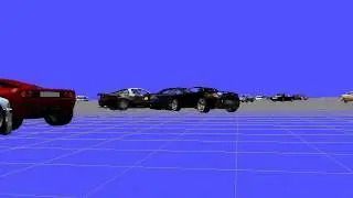 [666] Stress test 500 cars OpenGL, TrueAxis with FreeBASIC (d.j.peters)