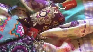 Vera Bradley zip id case review and older style VS iconic