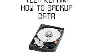 Tech-Repair : How to Backup data off dead/corrupted hard drive