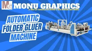 Corrugated automatic folder gluer machine | Manufacturer