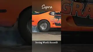 Supra world record's  2400HP Stick Shift 11,000RPM still fastest (2023) 5 second's