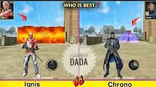 IGNIS VS CHRONO ABILITY TEST IN FREE FIRE