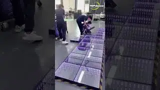 The best choice for event rentals business #leddancefloor #djfloor #ledfactory #leddancefloorforsale