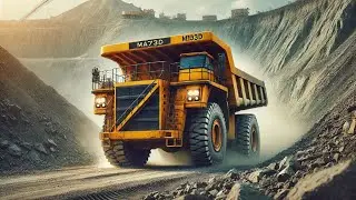 4 Dumper CAT 793D  Ai Images