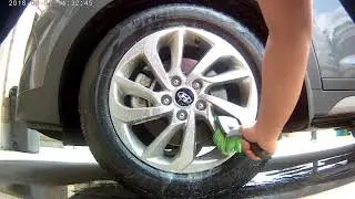Wheel cleaning and testing Campark ACT68