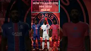 HOW TO MAKE KITS PSG 2025/26 DLS 25💙🖤  FULL KITS HOME, AWAY, THIRD INGAME DREAM LEAGUE SOCCER