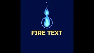 How to Create Fire Text Effect  In  Photoshop  |  Photoshop Tutorial