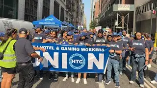 New York City: Labor Day Parade Union Manhattan Saturday Live