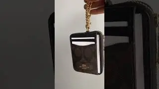 My New Coach Outlet Zip Card Case | #coach #coachoutlet #brittalley