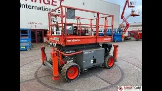 783711 SKYJACK SJ6832 RTE SCISSOR 4x4 SJ6832RTE HYBRID WORK LIFT 1180CM 2017 310H 37300348