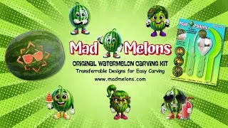 Mad Melons Original Watermelon Carving Kit Full