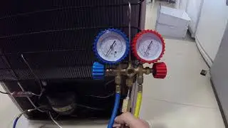Бирюса 133R не охлаждает верхняя камера часть 2.