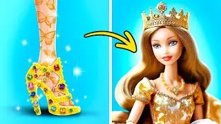 Luxury Royal Doll Crafts 👑💎 *Rich VS Poor Doll Makeover*