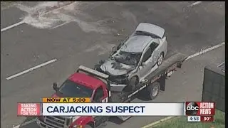 St. Pete police hunt for suspect who fled crash