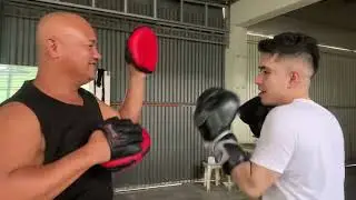 Comeback nanaman sa training si kapitan Christian Merck Grey!