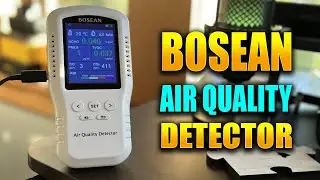 Bosean Air Quality Detector On Amazon | Unboxing and First Look