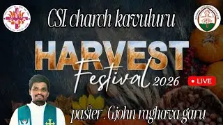 harvest festival Sunday service #