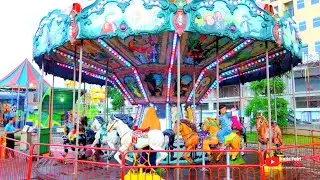 Naila Naik kincir angin Komedi putar di JAILIN AYAH | Bermain Di playground outdoor mall