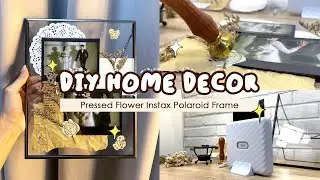 DIY Home Decor || Pressed Flower Instax Photo Frame