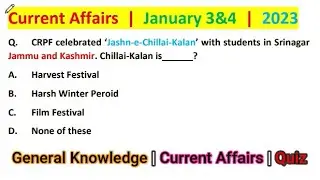 GK and CA Quiz