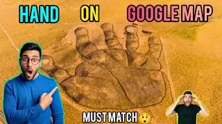 Hand On Google Map 😲 | Amazing video #publicreaction