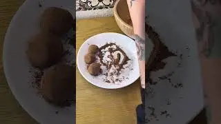 #receta #chocolate #postre #postrenavide&ntilde;o #trufasdechocolate