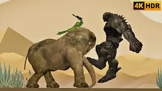ABOMINATION vs ELEPHANT 🐘💀 | Melon Man Mod Gameplay