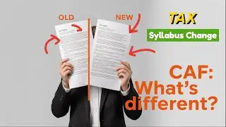 CAF 2{TAX} | Syllabus Changes | MARCH 2026