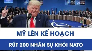The US plans to withdraw 200 personnel from NATO, posing a new challenge for the military alliance.