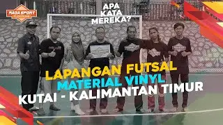 Lapangan Futsal Bahan Vinyl Kutai Timur Kalimantan Timur | Raga Sport Flooring Kontraktor Lap Futsal