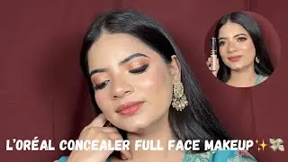 Can L&rsquo;Or&eacute;al Concealer Do a FULL FACE? || Affordable Full Face Makeup Using L&rsquo;Or&eacute;al Concealer 💸✨