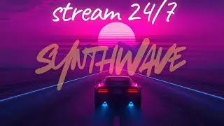 🔴🌌 Synthwave 24/7 &ndash; Retrowave, Cyberpunk, Dark Wave | Chill &bull; Focus &bull; Gaming