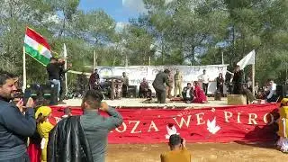 مسرحية( جرة الغاز) أداء فرقة بهار الفلكلورية نوروز كوباني 2024