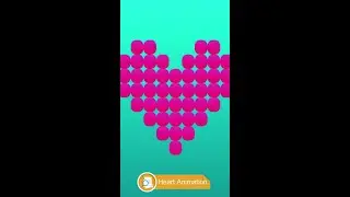 Heart animation using CSS and JavaScript | CSS Animation Effects