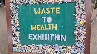 Waste to wealth exhibition at St Mary's PSM HIGH SCHOOL Sadashivpet