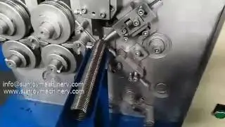sjoy&reg;Sunjoy Machinery， SJCB 4 0 1, coil spring making machine Whatsapp: +86 15868707581，