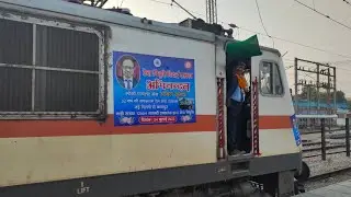 इंजिन ड्राइवर की सेवानिवृत्ति लखनऊ शताब्दी से | Loco Pilot Retirement in Lucknow Shatabdi