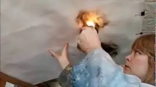 Amazing fire art demo