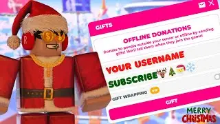 🔴LIVE Pls Donate💸💰┃Everyone Gets 40-100 ROBUX🎁┃MERRY CHRISTMAS🎅┃(GrindCember 25/31 Days Live)