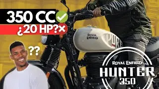 ♠️ HUNTER 350 La ROYAL Enfield ¡MÁS BARATA! pero 🤔, ¿Vale la pena considerarla? Jaddhartha Motos