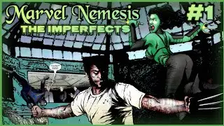 Marvel Nemesis The Imperfects - Wolverine Spiderman Elektra & The Thing abducted - Issue 1