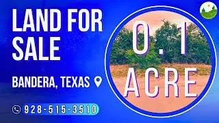 0.1  acre land for sale in Bandera, Texas [168982]