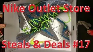 Nike Outlet Store STEALS & DEALS #17: LeBron 12s, Jordan 1 High Strap & More!!