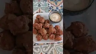 🍗✨Accras de poulet. Recette facile #recette #food #cuisine #reels  #aperitifs #recipe
