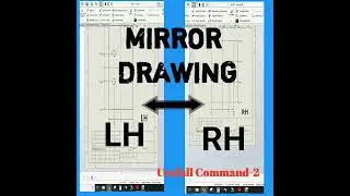 MIRROR DRAWING IN SOLIDWORK
