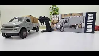 RC mini van pickup  truck unboxing Mini Van Pickup Truck RC: Compact Power reviews